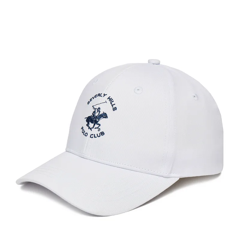 Καπέλο Jockey Beverly Hills Polo Club CWBEO-BHPC-U3-003-SS26 Λευκό