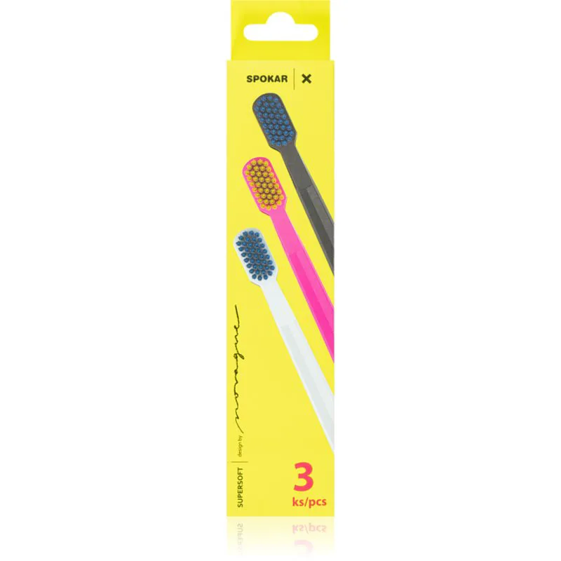 Spokar X 3429 Supersoft οδοντόβουρτσα super soft 3 τμχ