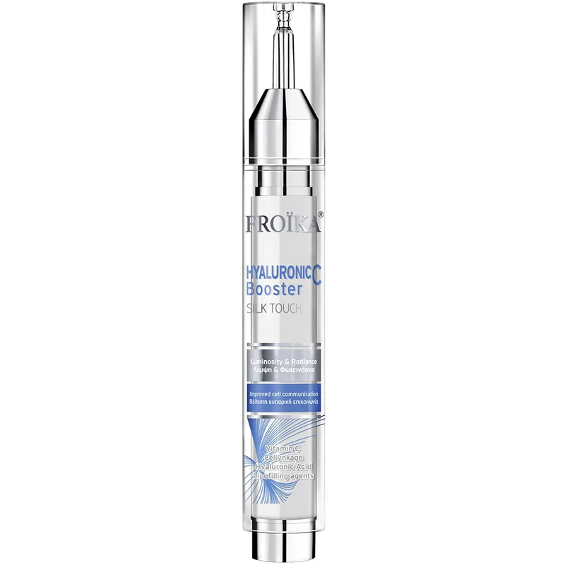 Froika Hyaluronic C Booster Silk Touch Συμπυκνωμένος Ενισχυτικός Ορός Αντιγήρανσης Προσώπου που Χαρίζει Λάμψη & Φωτεινότητα Κατά των Ρυτίδων 16ml