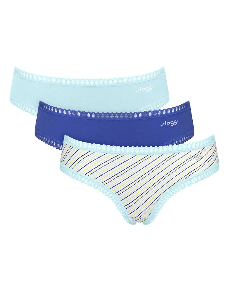 SLOGGI sloggi GO Crush Hipster C3P 10219671-M007 MintGreen