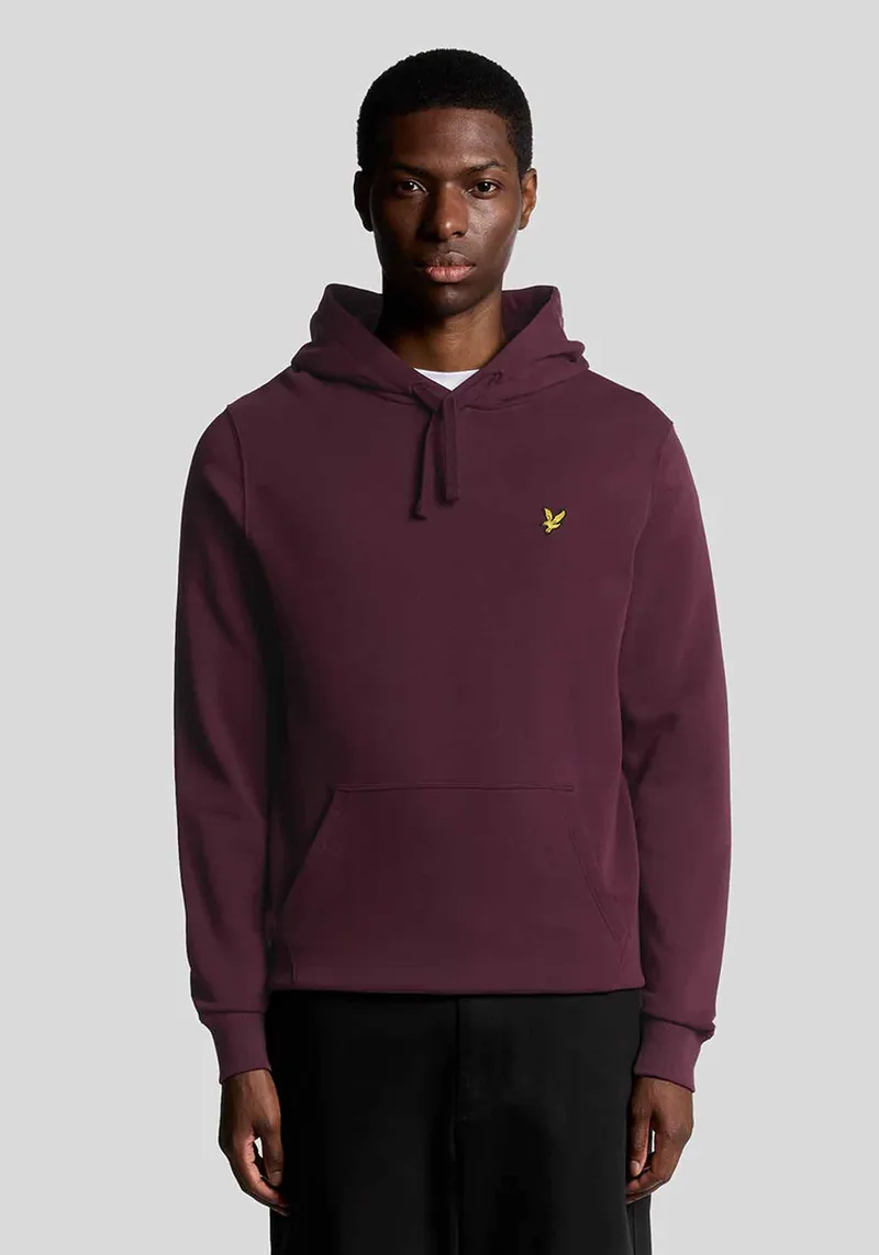 Lyle & Scott Hoodie της σειράς Sweat - ML416VOG Z562 Burgundy