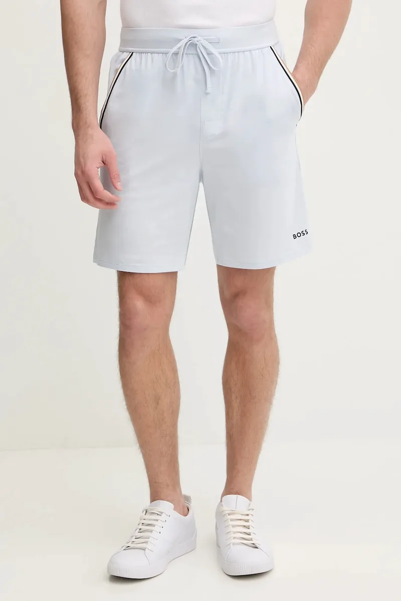 BOSS σορτς lounge ανδρικά από βαμβάκι με ελαστάν Unique Shorts CW