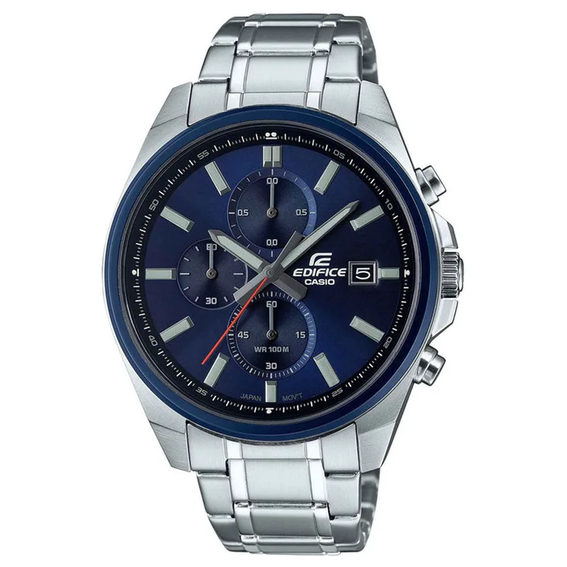 CASIO Edifice Chronograph Silver Stainless Steel Bracelet EFV-610DB-2AVUEF