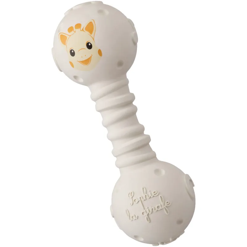 Sophie La Girafe Teething Rattle 3m+ Κουδουνίστρα & Μασητικό από Φυσικό Καουτσούκ 1 Τεμάχιο, Κωδ S010510