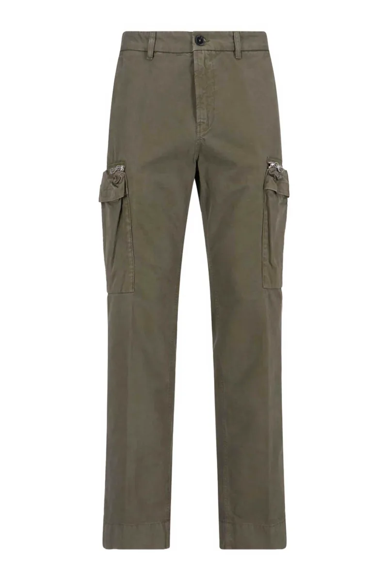 Diesel ανδρικό cargo παντελόνι Straight Fit "P-Ye" - W24A154920NKBM Χακί