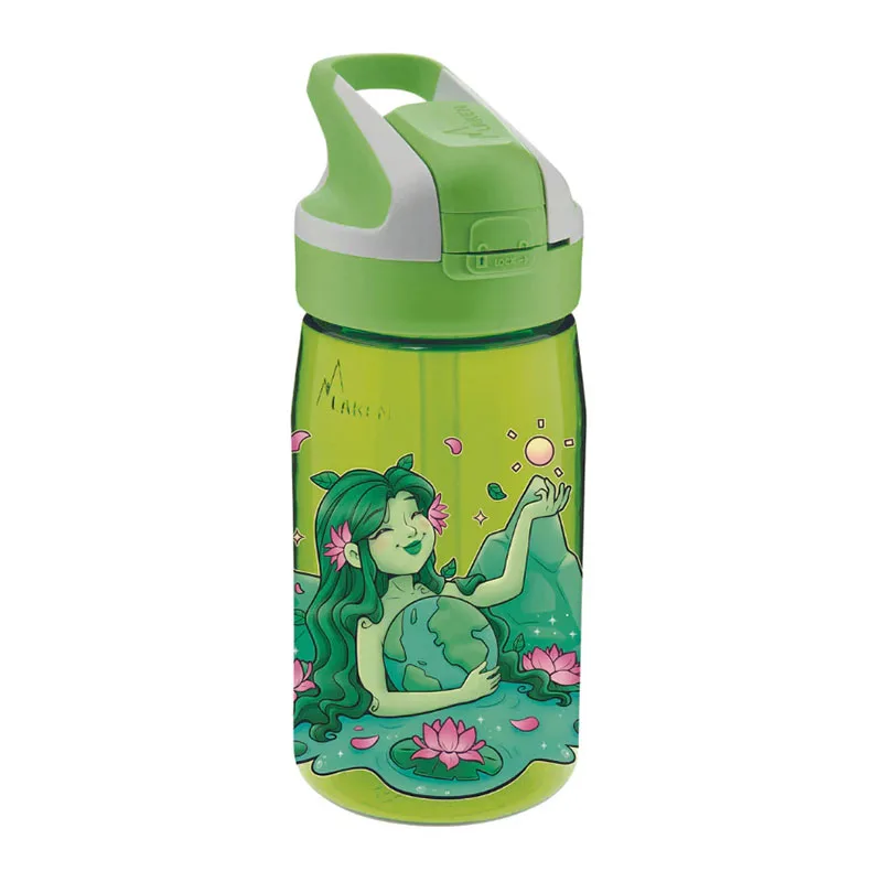 Παγούρι 450ml Με Καλαμάκι Laken Gaia