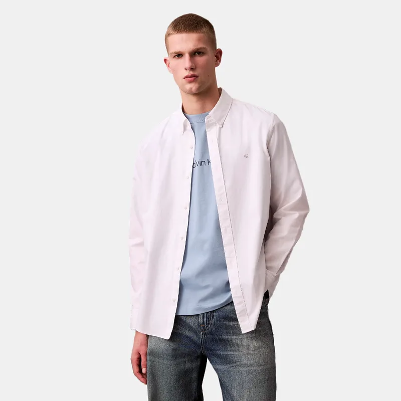 Calvin Klein Solid Oxford Classic Ανδρικό Πουκάμισο (9000250177_48858)