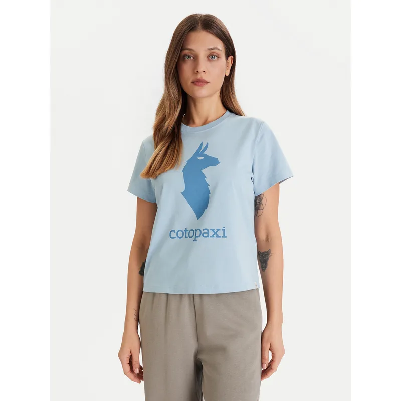 Cotopaxi T-Shirt Llama F25474W1529 Γαλάζιο Regular Fit