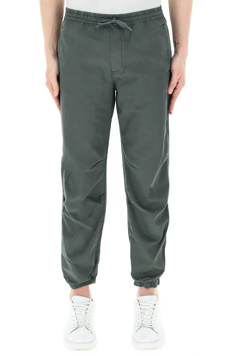 Armani Exchange ανδρικό casual παντελόνι με ελαστική μέση - 3DZP33ZN3LZ Χακί
