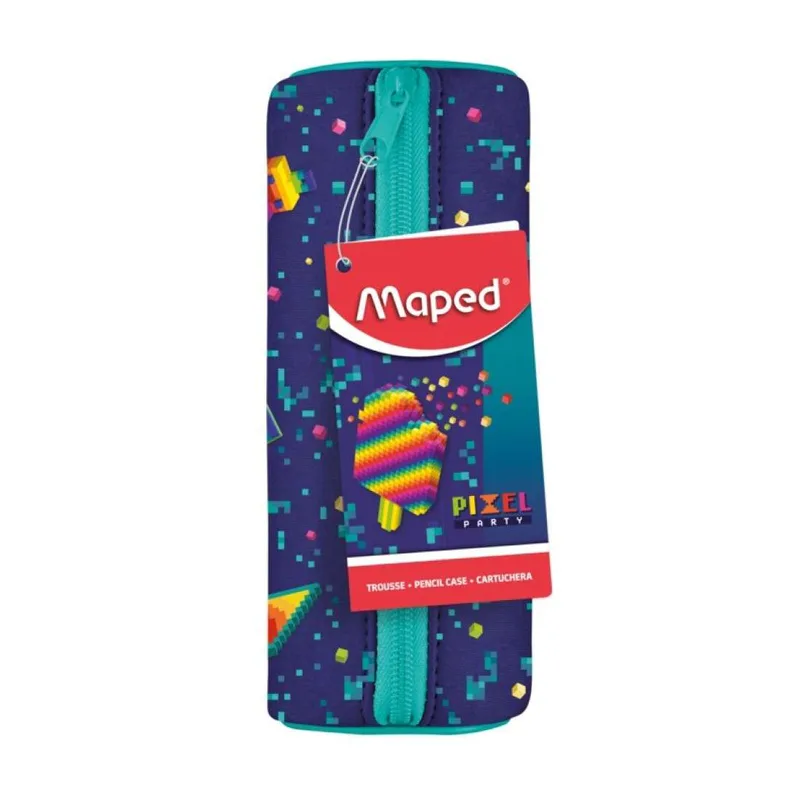 Κασετίνα Βαρελάκι Maped Kids Pixel Party 934805