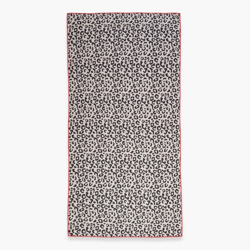 Πετσέτα Θαλάσσης (80x160) Nef-Nef Homeware Kenya Beige/Black