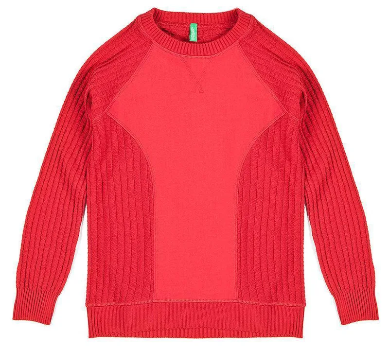 ΠΟΥΛΟΒΕΡ BENETTON EAST ΚΟΚΚΙΝΟ (82 CM)-(1-2 ΕΤΩΝ)