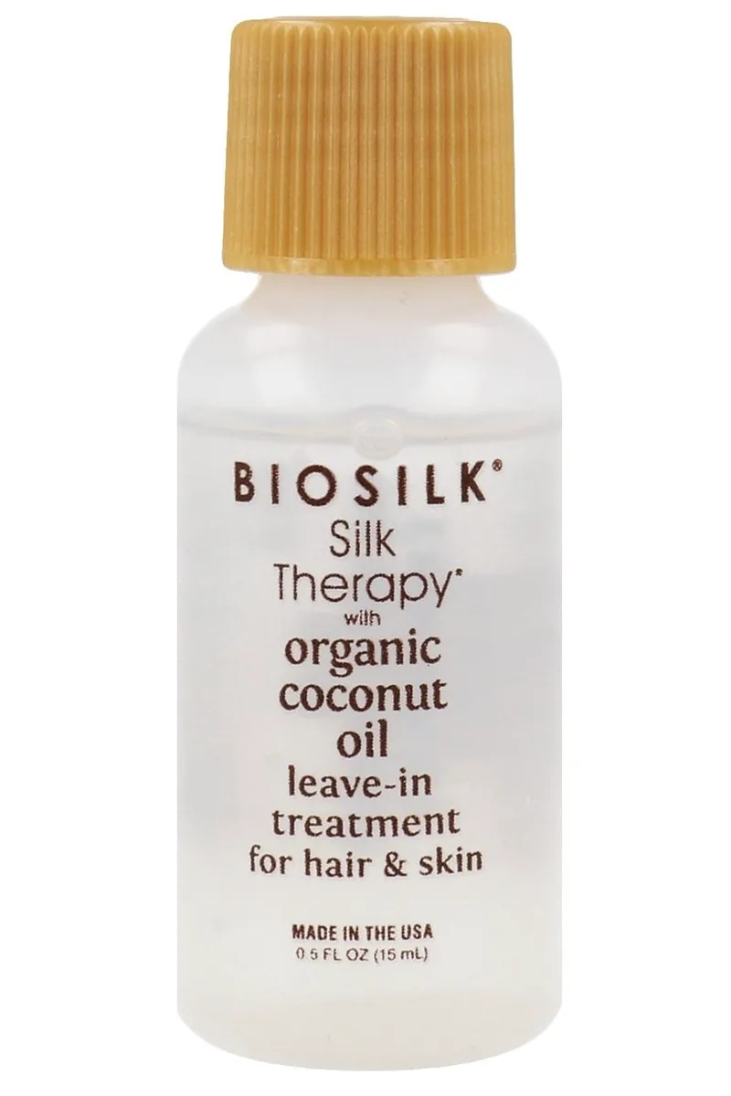 Biosilk - Silk Therapy Organic Coconut Oil Leave-In Treatment for Hair & Skin (15ml)
