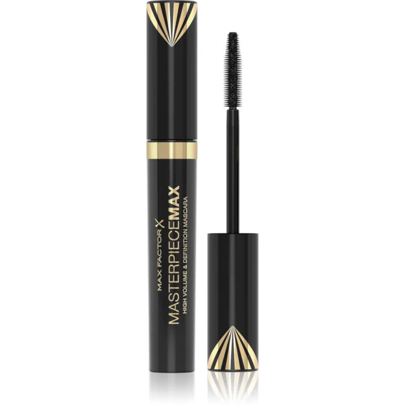 Max Factor Masterpiece Max μάσκαρα για επιμήκυνση και πύκνωση των βλεφαρίδων απόχρωση Black 7,2 μλ