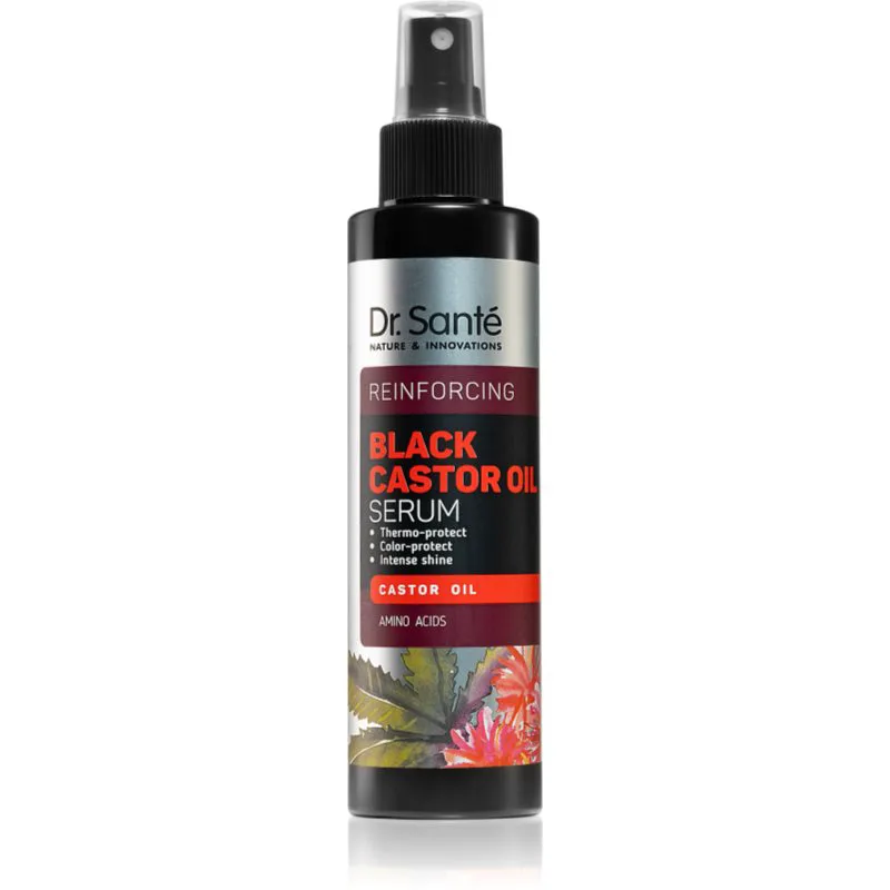 Dr. Santé Black Castor Oil κοντίσιονερ χωρίς ξέβγαλμα σε σπρέι 150 ml