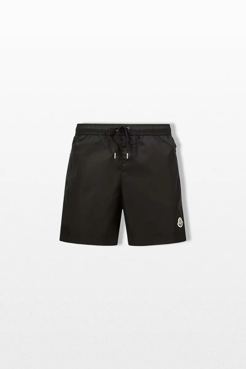 MONCLER Ανδρικό Μαύρο Swim Shorts in Black