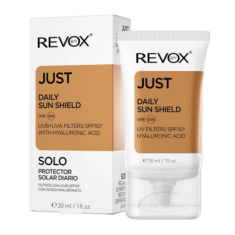 Daily Sun Shield UVA+UVB Filters SPF50+ With Hyaluronic Acid 30ml