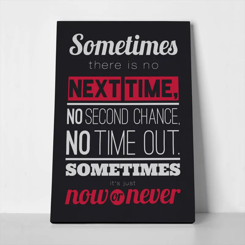 Πινακας σε καμβά SOMETIMES
