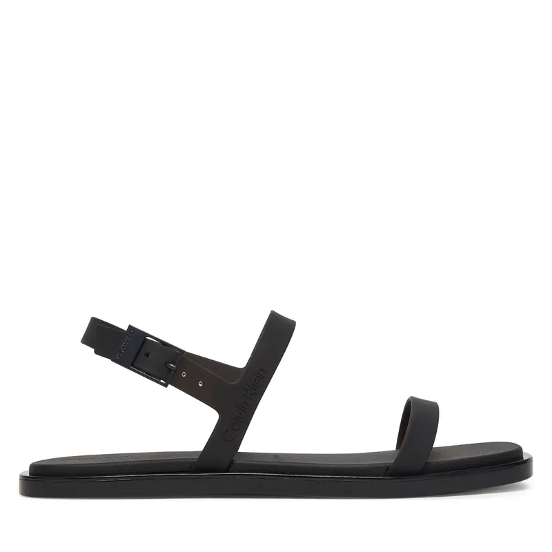 Σανδάλια Calvin Klein Jelly Sandal Sling Mat Tran Tpu HW0HW02969 Μαύρο