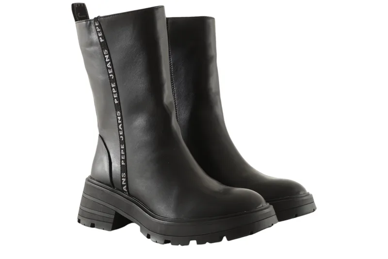 Μποτάκια Pepe Jeans Soda Bass PLS50472-999-BLACK Γυναικείο