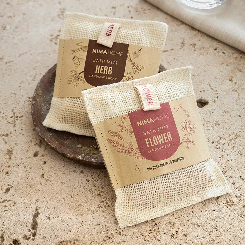 Σαπούνι/Σφουγγάρι Απολέπισης 140G Nima Wash Pad Herb
