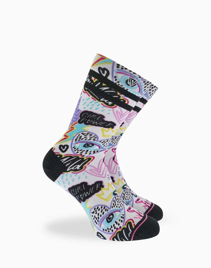 WALK 3SIXTY ΓΥΝΑΙΚΕΙΕΣ ΚΑΛΤΣΕΣ PRINTED BAMBOO S600-22-MULTI Multi