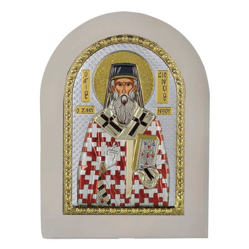 Ασημένια Εικόνα του Αγίου Διονυσίου MA-E1145-X-WC