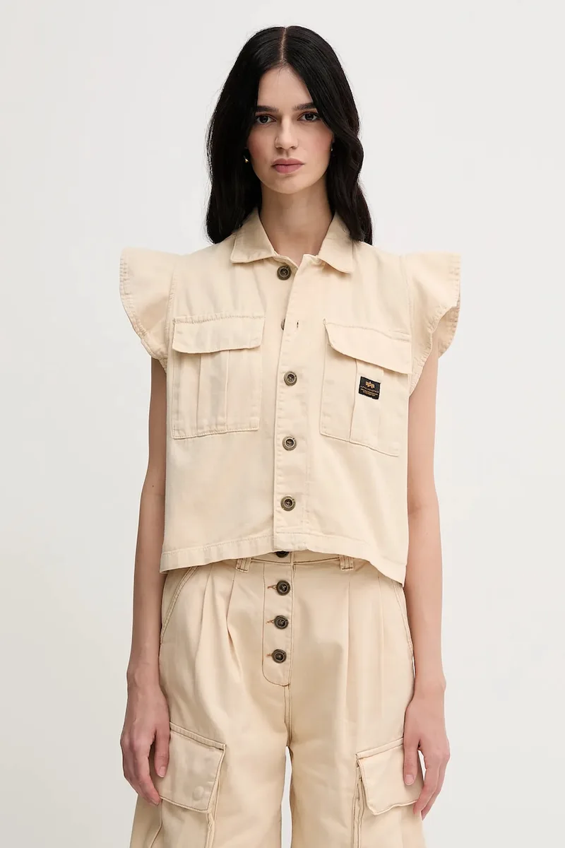 Βαμβακερό αμάνικο Alpha Industries Sailor Vest Wmn