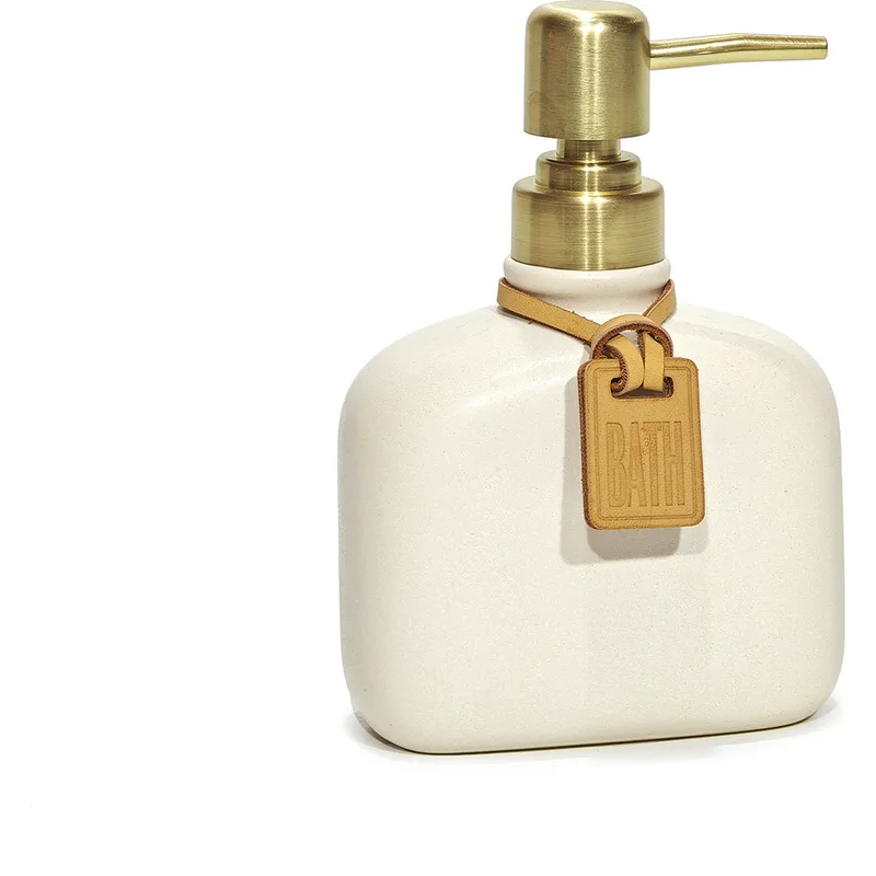 Ντισπένσερ Μπεζ Κεραμικό 350ml