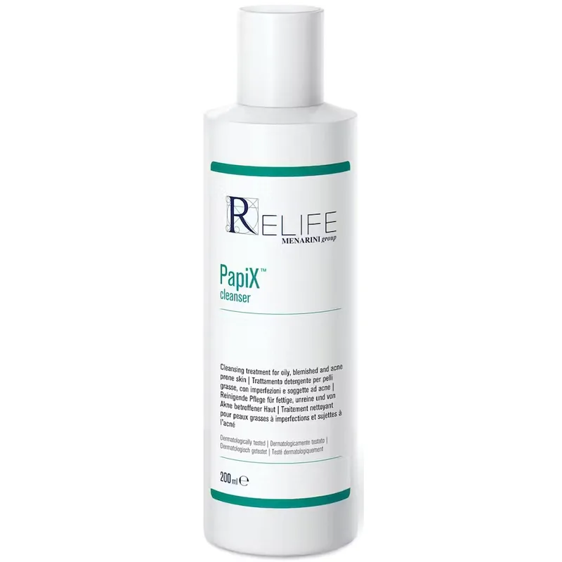 Menarini Relife PapiX Cleanser Καθαριστικό Προσώπου για το Λιπαρό & με Τάση για Ακμή Δέρμα 200ml