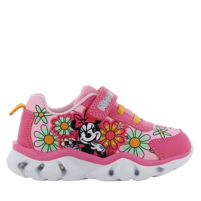 MINNIE MOUSE Αθλητικό με Φωτάκι Led 24-32 - Φούξια