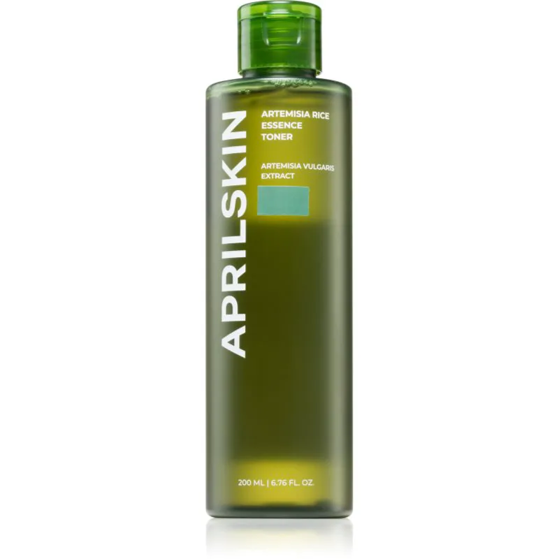 APRILSKIN Artemisia Rice Toner λαμπρυντικό και ενυδατικό νερό προσώπου με καταπραϋντική δράση 200 ml