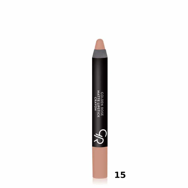Golden Rose Matte Lipstick Crayon 15