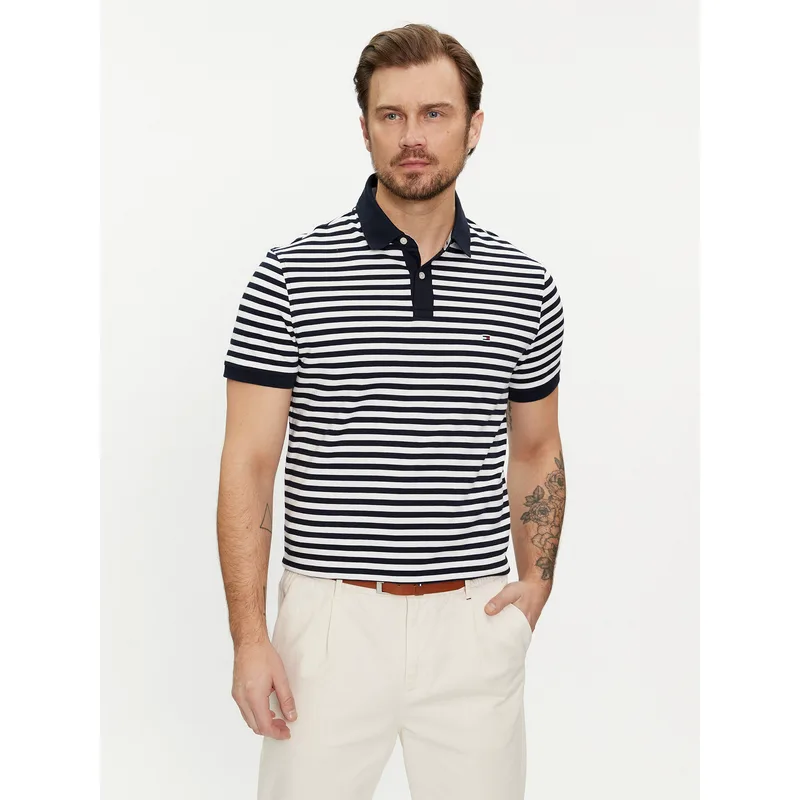 Tommy Hilfiger Polo 1985 MW0MW17770 Σκούρο μπλε Regular Fit