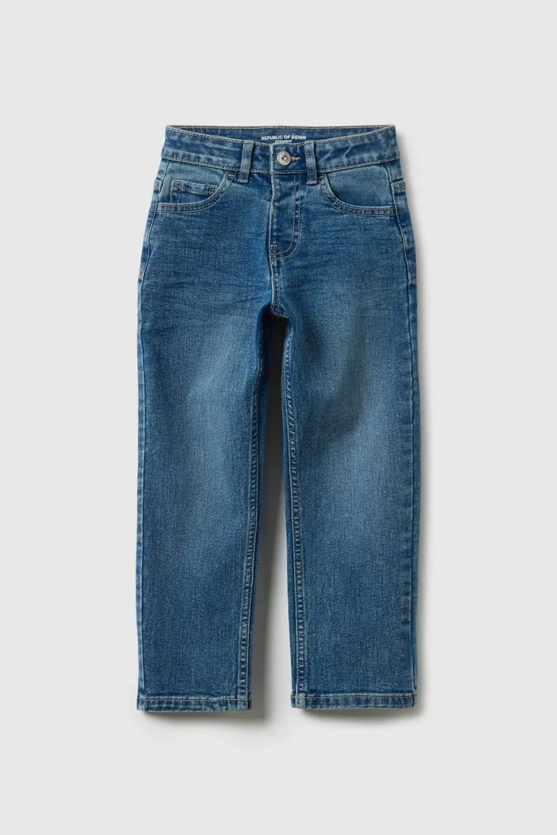 OVS παιδικό τζιν παντελόνι Regular Fit - 002518583 Denim Blue Σκούρο