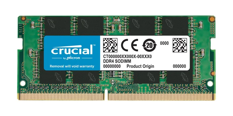 SO DDR4 8GB PC 3200 CL22 Crucial Value 1,2V