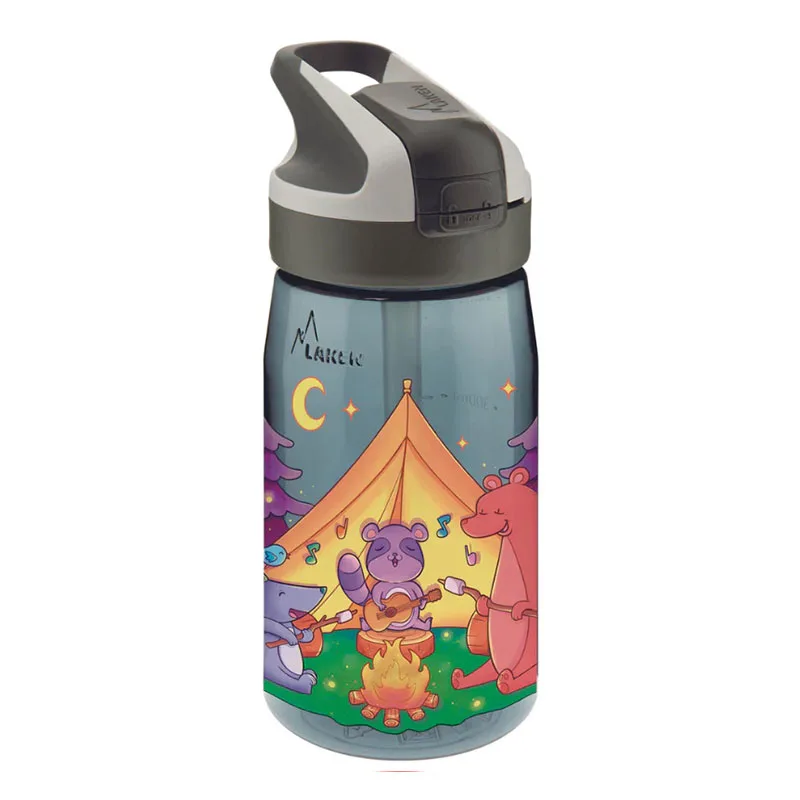 Παγούρι 450ml Με Καλαμάκι Laken Animal Camping