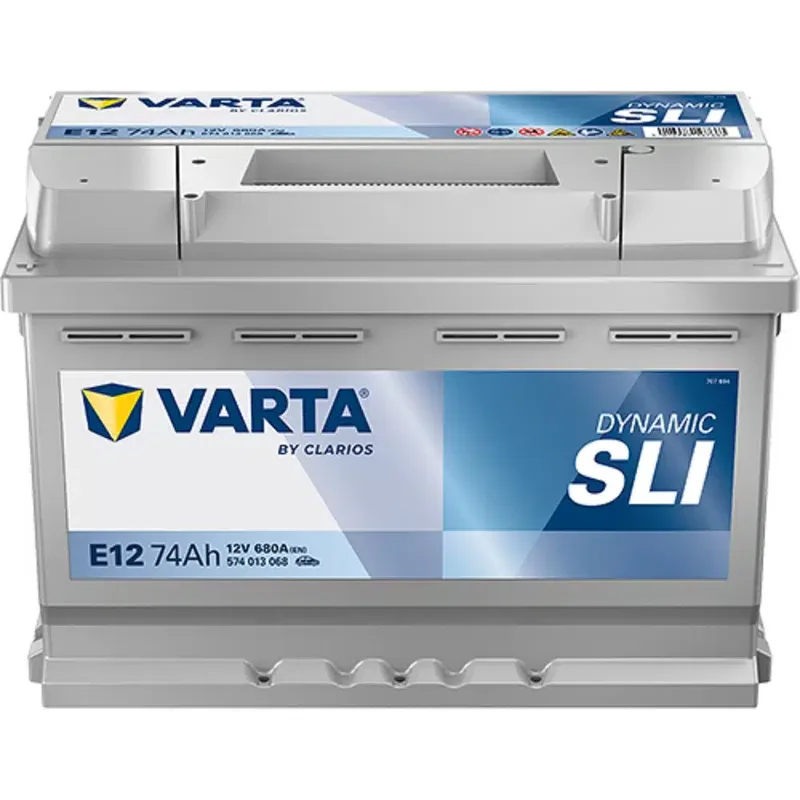 Μπαταρία Αυτοκινήτου VARTA Dynamic SLI E12 12V 74Ah 680A (EN)