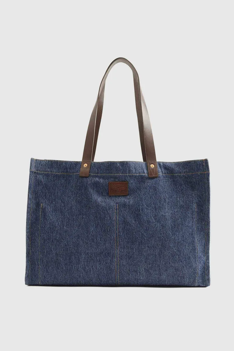 Levi's® γυναικεία denim τσάντα tote "Heritage All Day" - 005D70003 Denim Blue