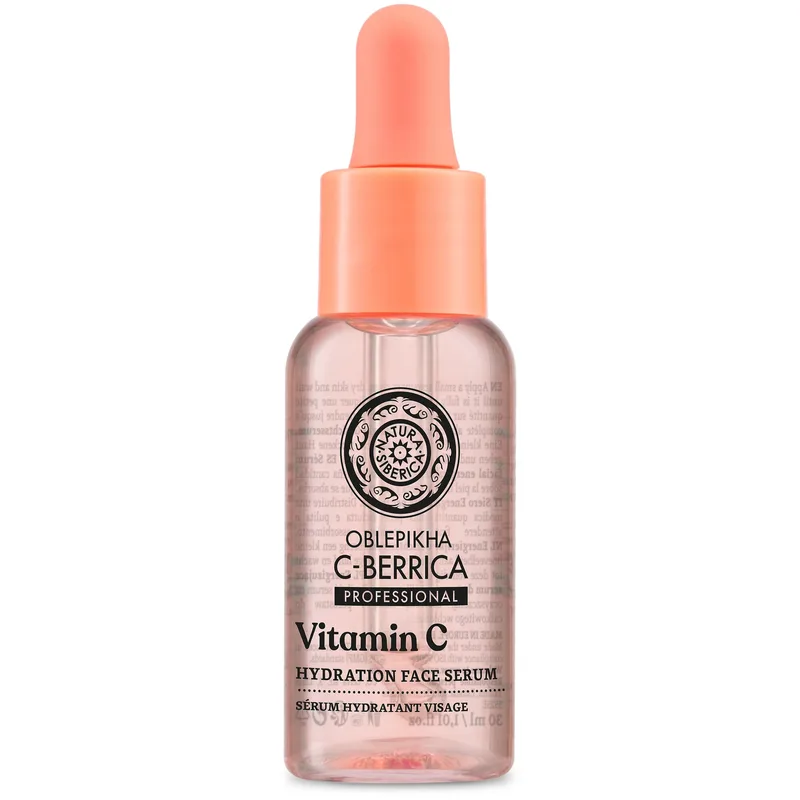 Natura Siberica Oblepikha C-Berrica Vitamin C Hydration Face Serum Ορός Προσώπου με Βιταμίνη C για Ενυδάτωση & Αναζωογόνηση 30ml