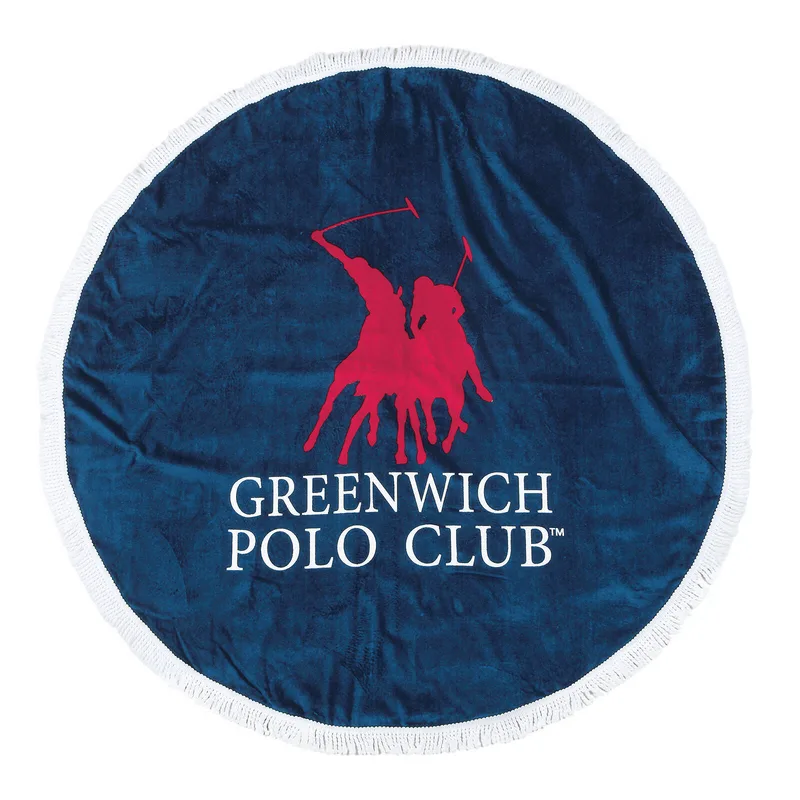 Πετσέτα θαλάσσης στρογγυλή Φ160 2824, GREENWICH POLO CLUB