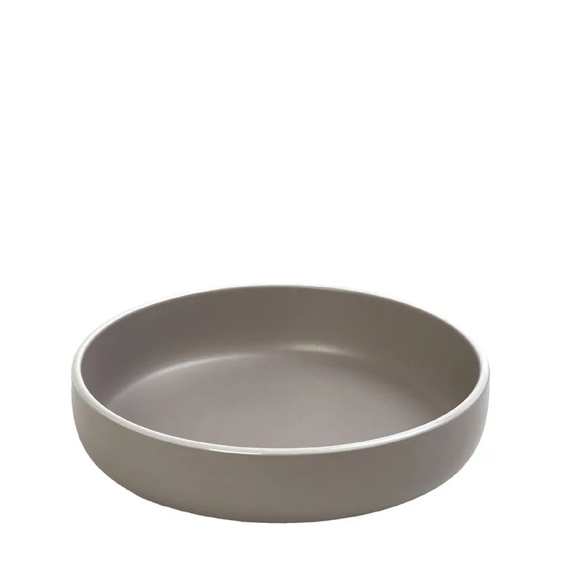 Πιάτο Βαθύ Stoneware Γκρι Mood Nordic Step ESPIEL 20,3x20,3x5εκ. ATA123K6 (Σετ 6 Τεμάχια) (Χρώμα: Γκρι, Υλικό: Stoneware, Μέγεθος: Μεμονωμένο) - ESPIEL - ATA123K6