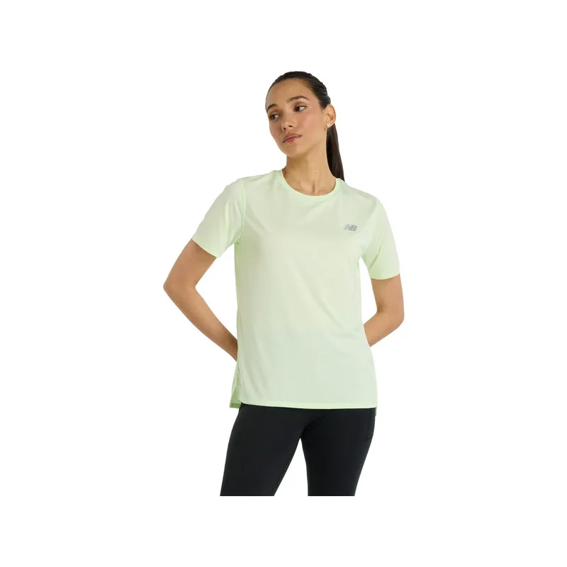 T-shirt με κοντά μανίκια New Balance T-shirt de sport M en polyester