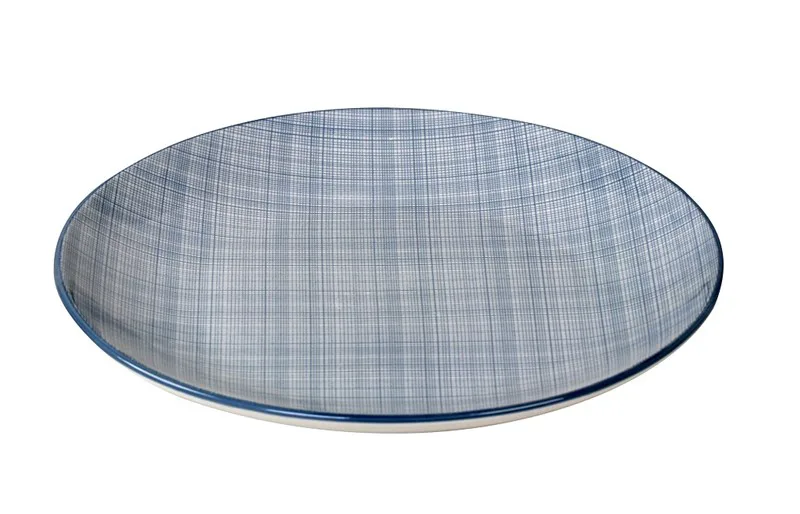 Πιάτο Φρούτου Stoneware Linea Blue ESPIEL 21εκ. ATA105K6 (Σετ 6 Τεμάχια) (Χρώμα: Γαλάζιο , Υλικό: Stoneware, Μέγεθος: Μεμονωμένο) - ESPIEL - ATA105K6