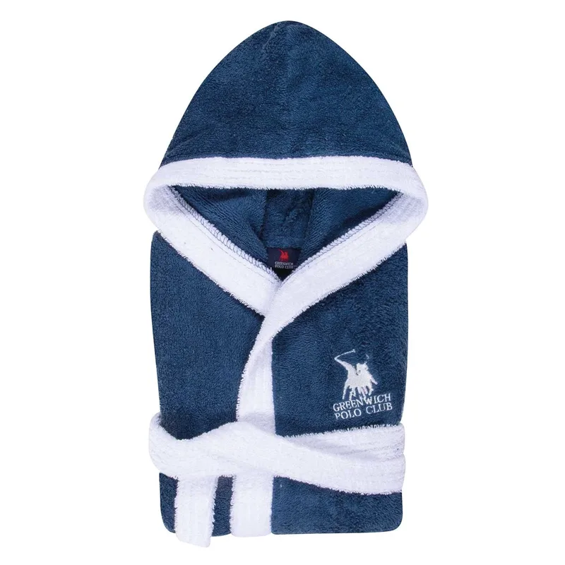Παιδικό Μπουρνούζι Greenwich Polo Club Baby 8624 D.Blue No10 No10