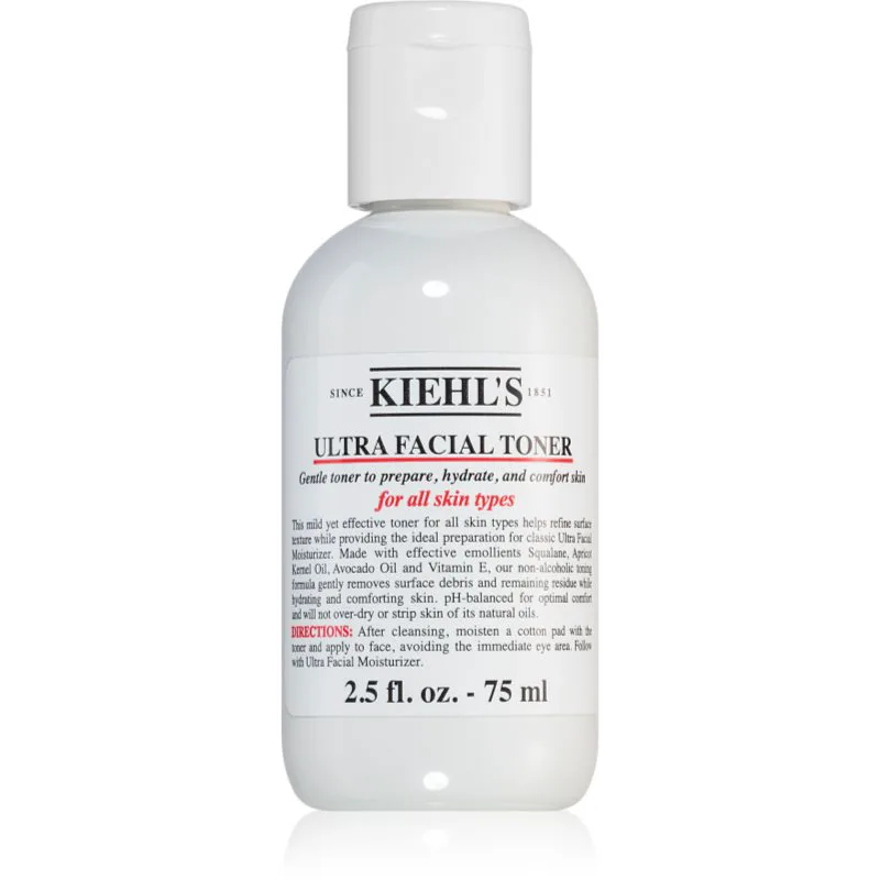 Kiehl's Ultra Facial Toner απαλό τονωτικό προσώπου για όλους τους τύπους επιδερμίδας 75 ml