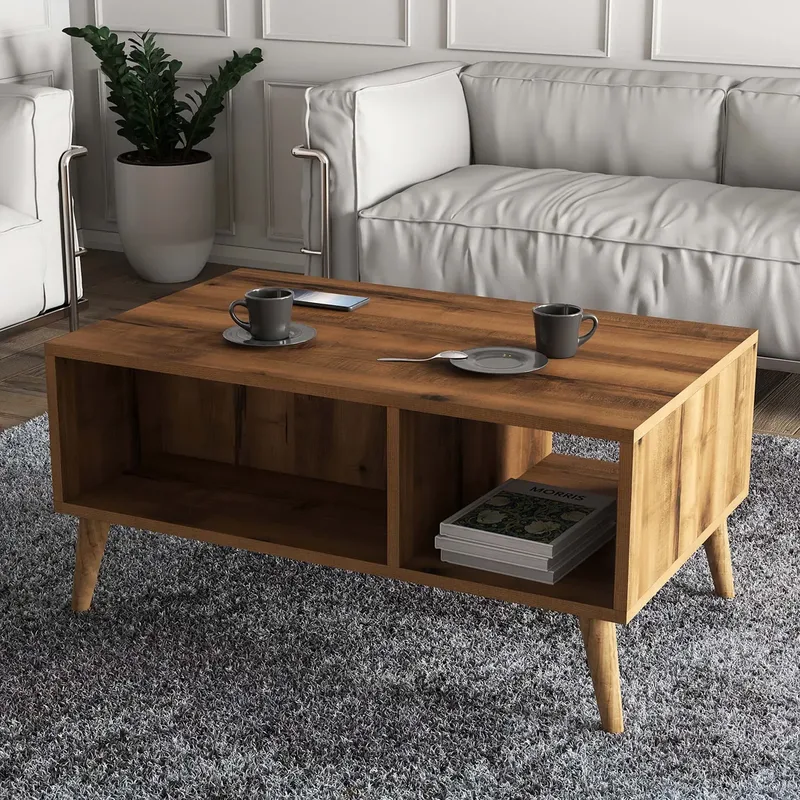Τραπέζι σαλονιού Exxen 2072, 90x54x44,1 εκ., All4home