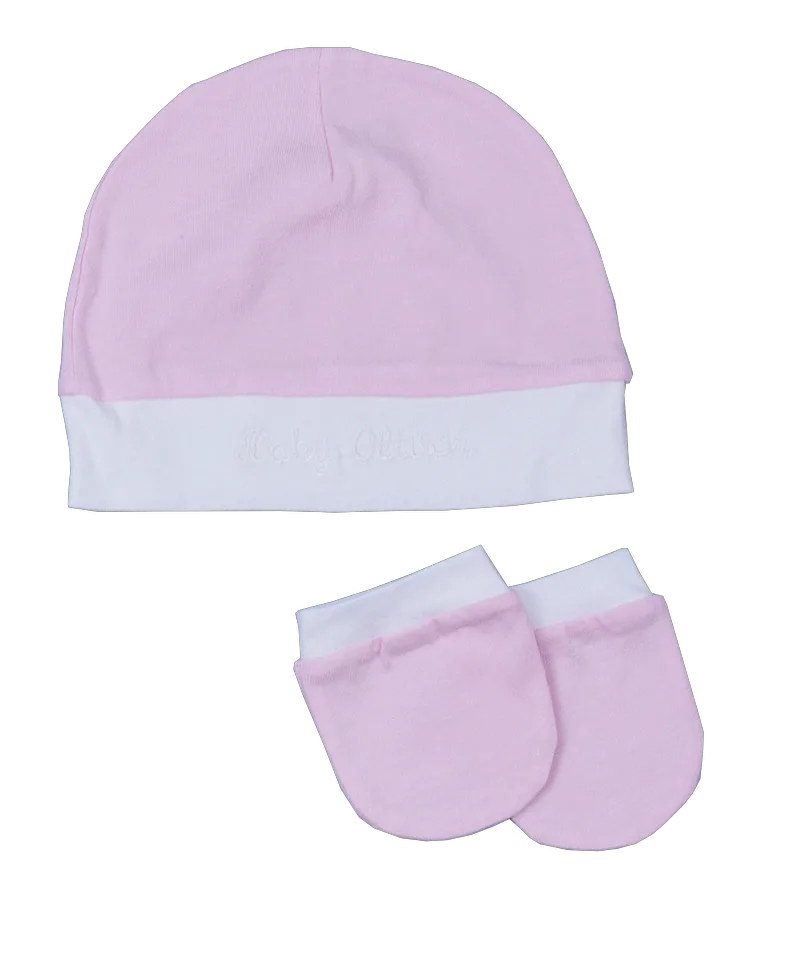 Σετ γαντάκια bebe DES. 12 PINK, BABY OLIVER