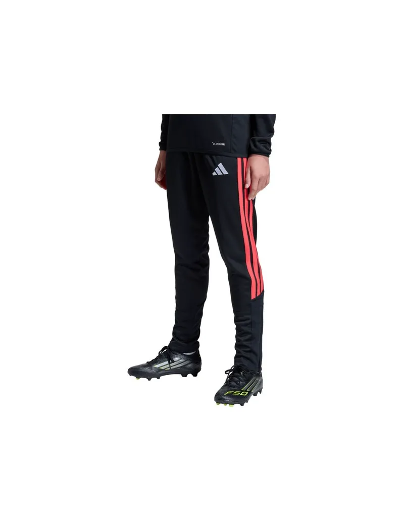 adidas Tiro 26 League Slim kids' pants black and red JY7115