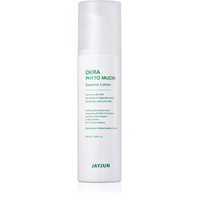 Jayjun Okra Phyto Mucin αποκαταστατική ουσία προσώπου με καταπραϋντική δράση 100 ml